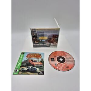 The Dukes of Hazzard Racing For Home PlayStation 1 CIB Complete Tested Working